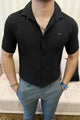 Turbo Designer Motif Embossed Casual Shirt