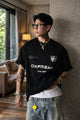 Turbo "Oxfreak Typographic" Oversize Tee in Black