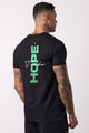 Turbo Strength in Hope Performance Dry-Fit Tee In Black