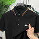Men's Iconic Comfort Polo T-Shirt In Black