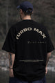 Turbo Calm Edge Men's Oversize Tee In Black