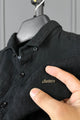 Turbo Vintage Patterend Long Sleeve Cotton Casual Shirt
