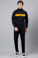 Turbo TrainFit Panel Mock Neck Zipper Tracksuit