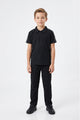 Turbo Retreat Relaxed Zipper Style Younger Kids Co-Ord Set In Black