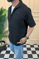 Turbo Artistic Touch Comfort Casual Shirt In Black