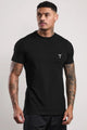 Turbo 'Strong Aura' Statement Series Dry-Fit Tee In Black