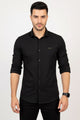 Turbo Organic MonoChromatic Long Sleeve Cotton Casual Shirt