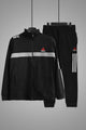 Rebok Ufc Fk Blank Walkout Mock Neck Tracksuit In Black