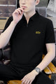 GP Zip Style Collared Men's Polo Shirt