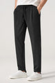 Turbo ProForm Waffle Texture Slim Fit Trouser In Black