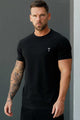 Turbo 'The Gymrat Manifesto' Graphic Performance Dry-Fit Tee In Black