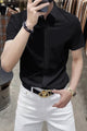 Turbo Seamless Smooth Silk Casual Shirt
