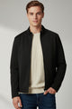 Cold Breaker Imported Suede Leather Jacket In Black