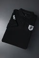 Grdno Square Texture Men's Polo Shirt In Black