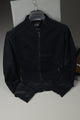 Wind Guard Imported Suede Leather Jacket In Black