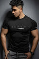 Turbo Motivational Quote ClimaCool Dry-Fit Tee In Black