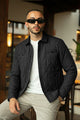 Resistant Diamond Quilted Collar Style Imported Puffer Jacket