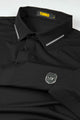 Turbo Royal Luxury Stitchless Men's Polo Shirt In Black