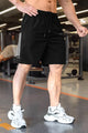 OverSized  All Day Wear Raw Edge Elastic Shorts