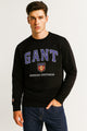 Gant Graphic TurtleNeck Imported Men's Sweatshirt In Black