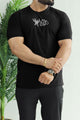 Turbo 'Action-Ready' Graphic Mesh Dry-Fit Tee In Black