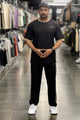 Essen Minimal Flow Men's Tracksuit In Black