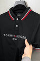 Tmy Hilfgr Casual Prestige Men's Polo Shirt In Black