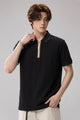Men's Classic Edge Polo T-Shirt In Black