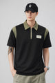 Turbo Performance Cut Men's Polo Shirt In Black