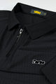 Turbo Holiday Outfit Stitchless Zip Style Men's Polo Shirt In Black