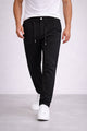 Turbo Regular Fit Training Track Pant Trouser In Black