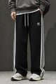 Adds Straight Side Lining Loose Bottom Trouser