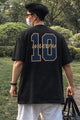 Turbo Ten Dynasty Men's Graphic Tee In Black