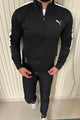Pma Blaster Strength Training Men Zipper Upper In Black