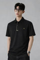 Turbo Boss Passanger Men's Polo T-Shirt In Black