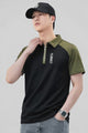 Turbo Athletic Structure Men's Polo Shirt In Black