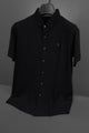Turbo Urban Minimal Comfort Casual Shirt In Black