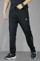 Jrdn Grip Style Men's Slim-Fit Trouser In Black