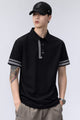 Turbo Contrast Placket Men's Polo T-Shirt