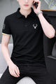 Craz Comfort Refined Men's Polo Shirt In Black