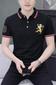 Grdno Polo Modern Icon Men's Polo Shirt In Black