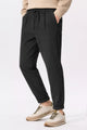 Turbo Urban-Fit Single Plate Waffle Trouser In Black