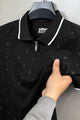 Regal Wear Collared Men's Polo Shirt In Black