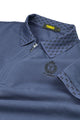 Turbo Abstract Zip Collar Men's Polo Shirt