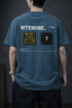 Men's Urban Fit Round Neck Tee in Blue
