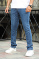Smart World Slim Fit Turbo Jeans In Blue