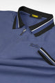 Turbo Contrast Tone Zip Collar Men's Polo Shirt
