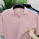 Turbo Signature Style Men's Polo Shirt In Baby Pink