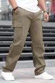 Men's Relax-Fit Knitted Cargo Trouser In Brown