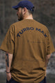 Turbo Calm Edge Men's Oversize Tee In Brown